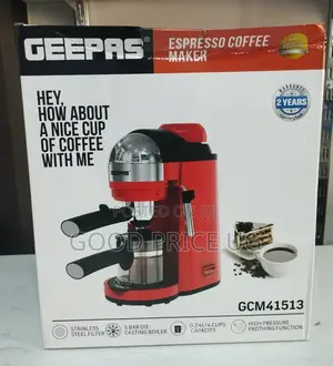 Geepas Espresso Coffee Maker GCM41513