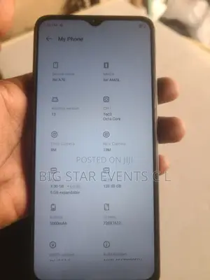 Itel A70 128 GB Black