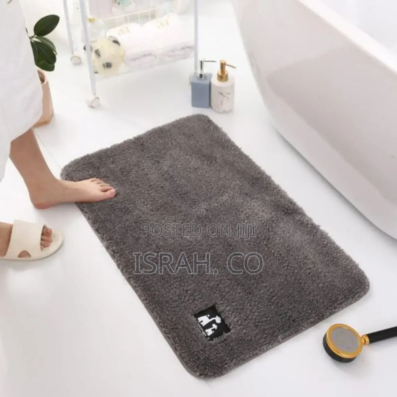 Gray Nonslip Rug