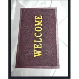 Welcome Door Mats - Black