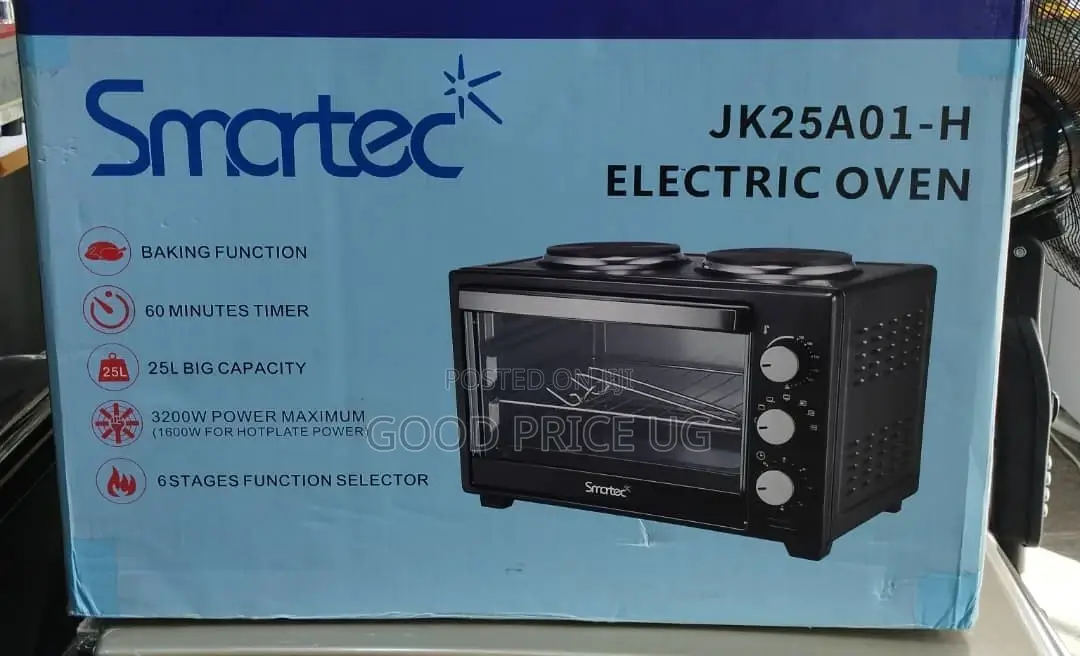 Smartec 25L Electric Oven /Solid Hotplate