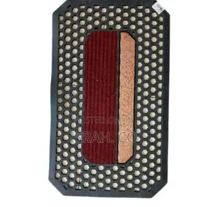 Black Rubber Heavy Duty Door Mat With Different Skirtings-