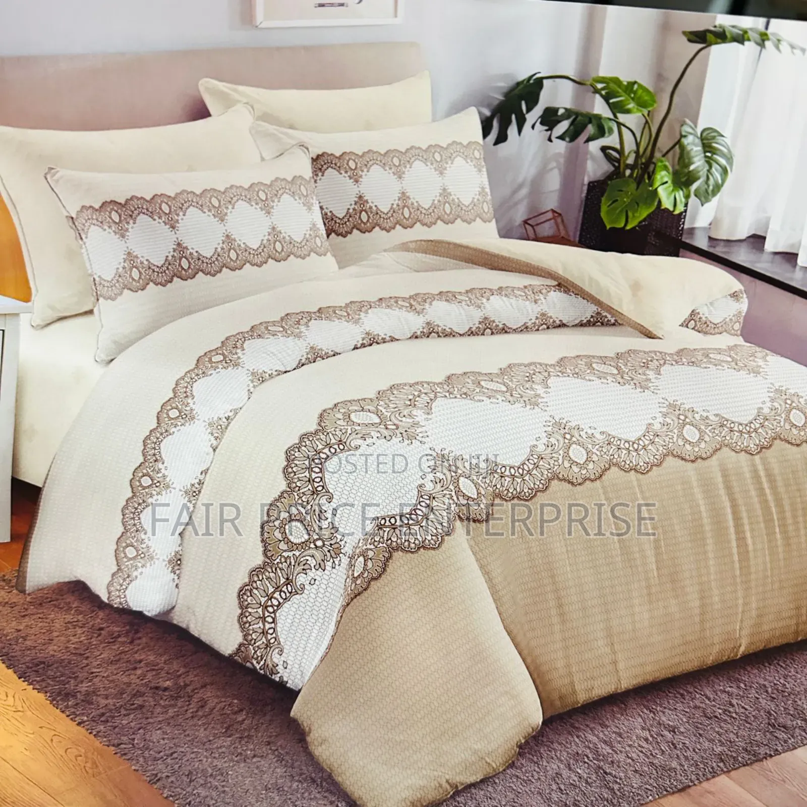 Bedcover 5x6 With 4pcs