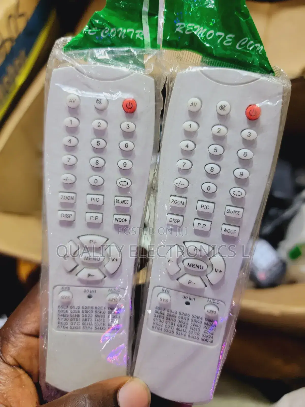 Remotes For Kibuto Or Box TVS