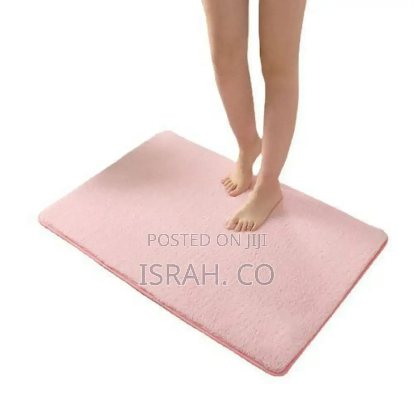 Soft Bathroom Rug Pink