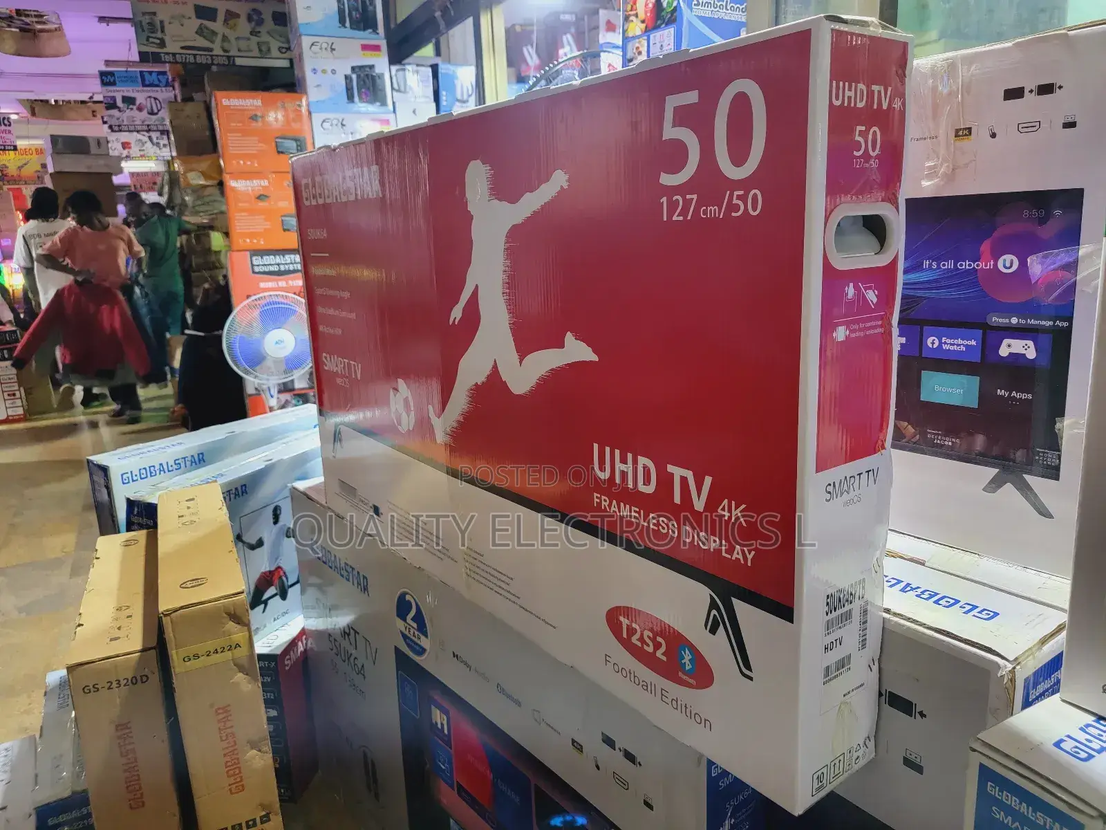Globalstar 50 Inches Smart Tv (1)