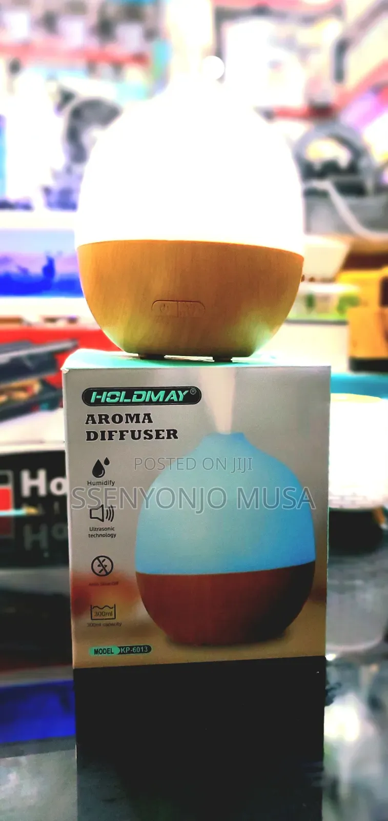 Essential Oil Diffuser - 300ml Ultrasonic Aroma Diffuser