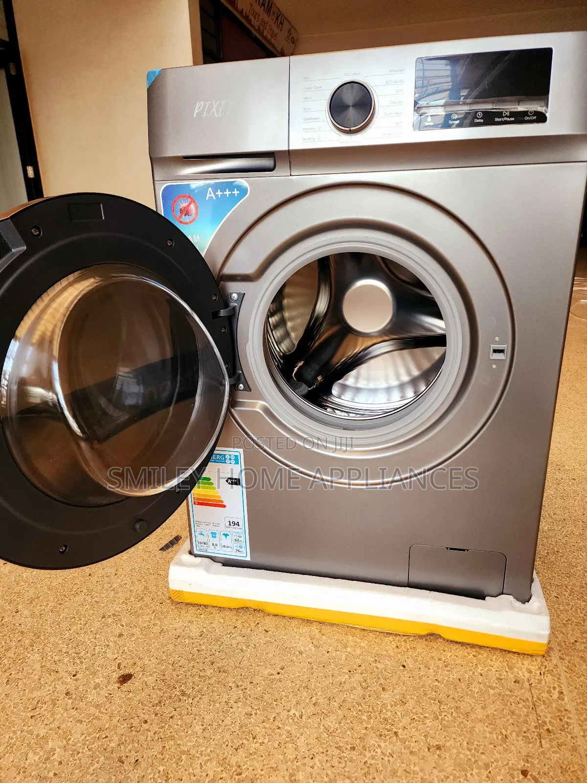 10kgs Pixels Fully Automated Washing Machine Front Loader