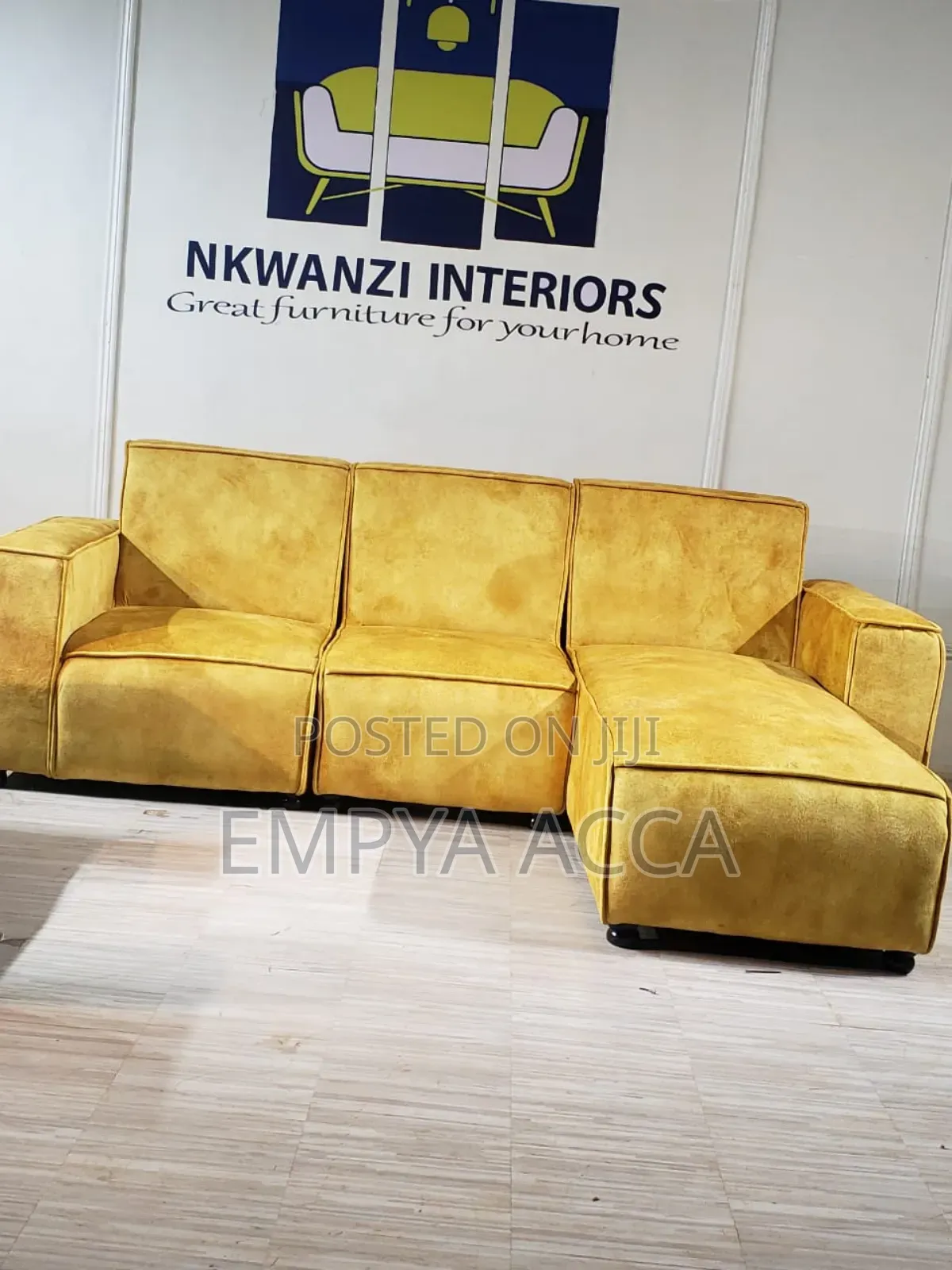 Rm Yellow Sofa