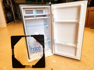 Pixels Single Door Fridge With A Free Power Guard And Stand