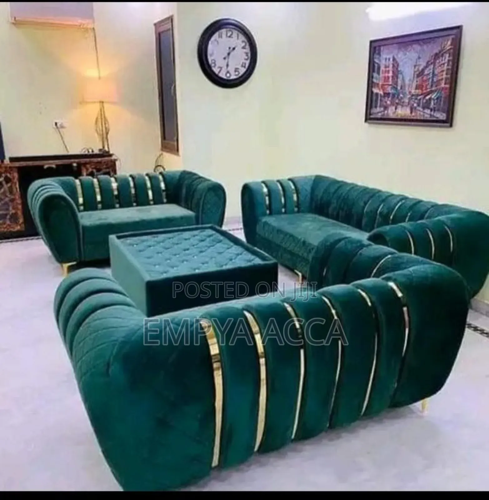 We Sofa Set Greeen