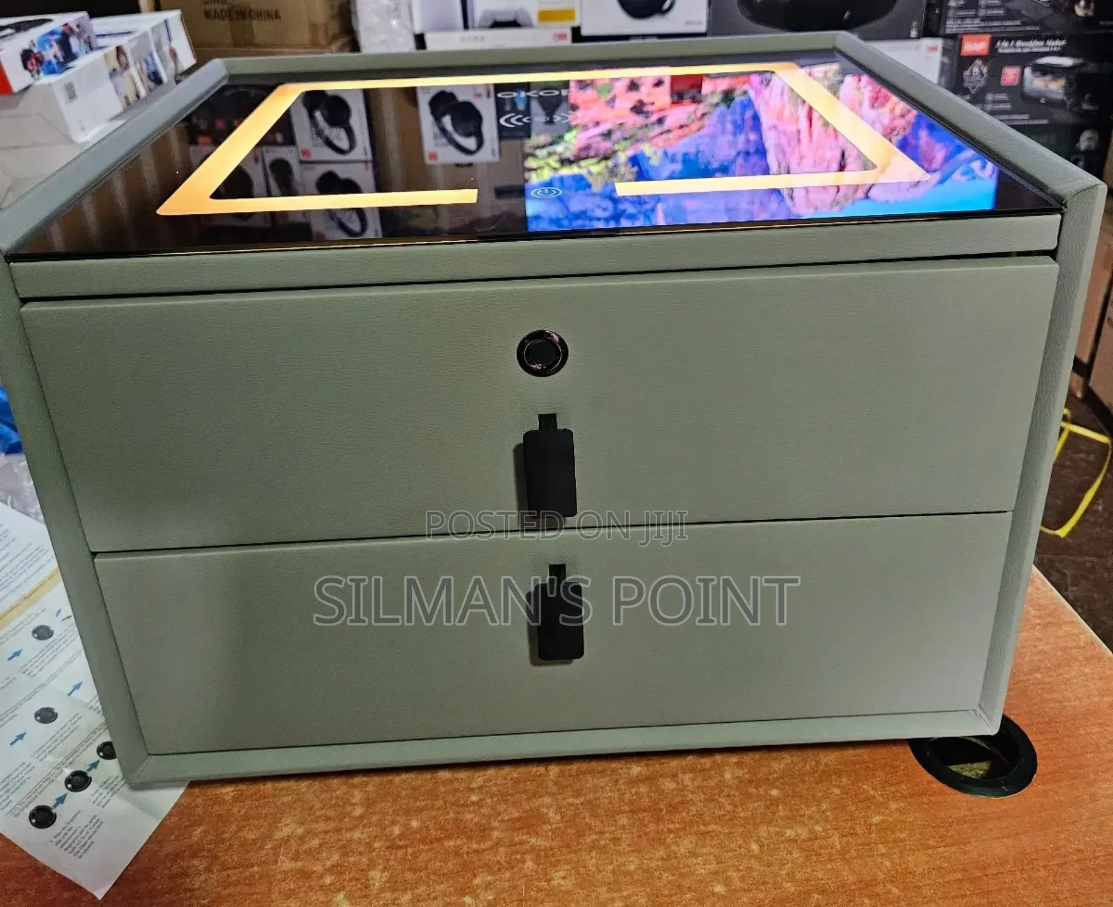 Modern Smart Table With Bluetooth