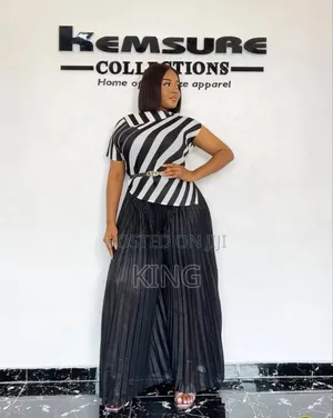 Cast Stripe Top Design Dress