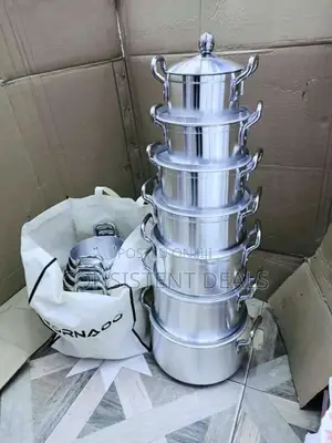 Stainless Steel 7pcs Cookware Set