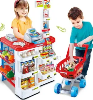 Girl Boy Pretend Play Toy Supermarket