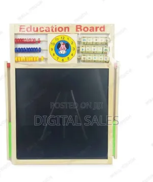 Kids Foldable Wooden Educational Board
