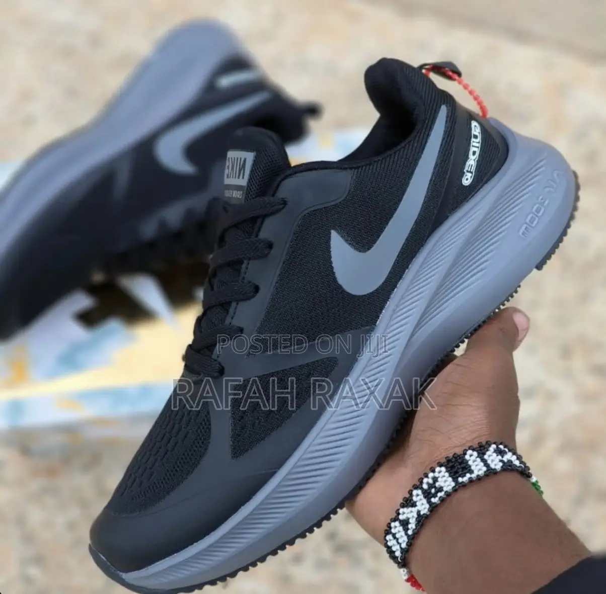 Original Black Nike Zoom Trainer Running Sneakers