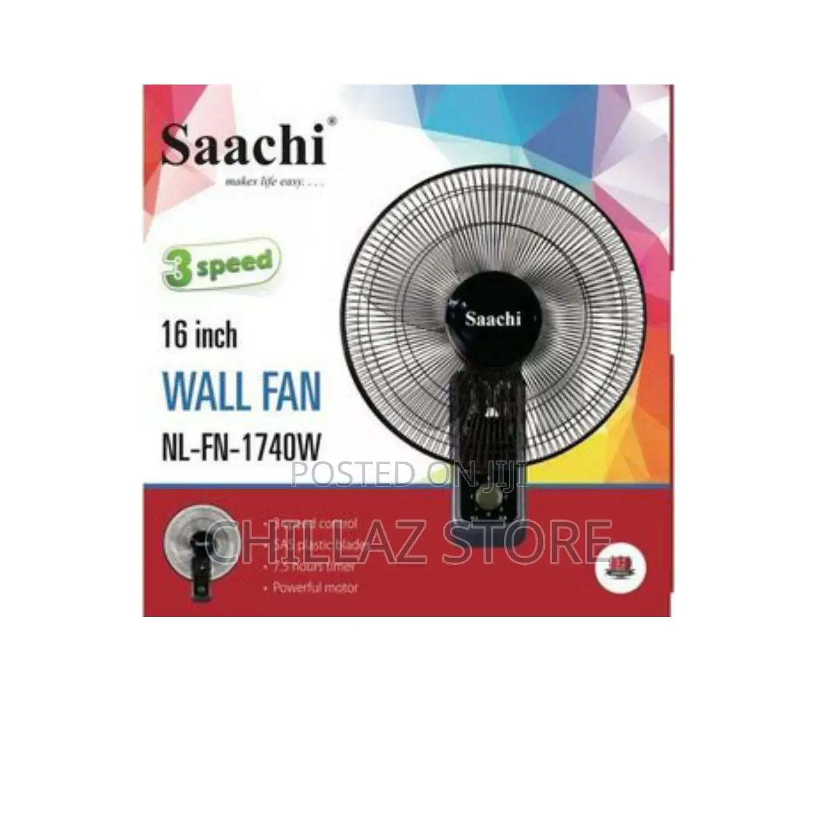Saachi 16 Inch Electric Wall Fan.