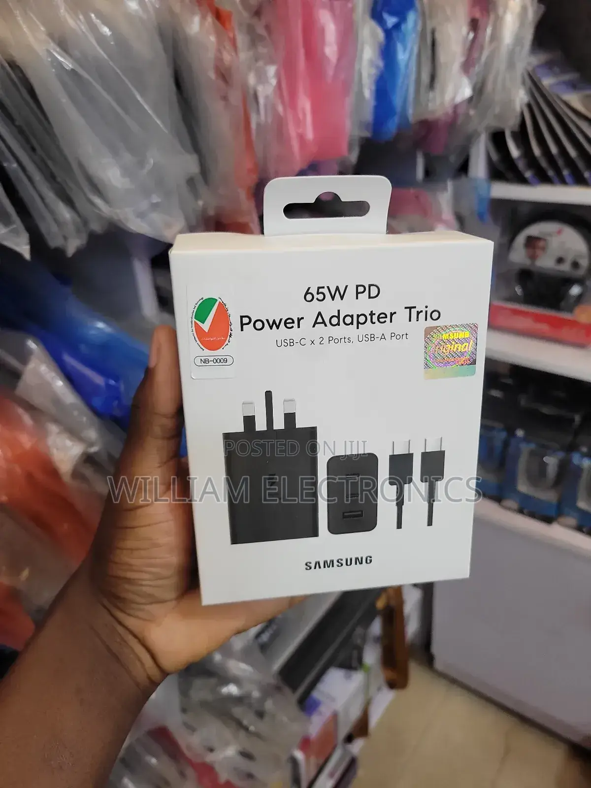 Samsung 65W PD Power Adapter Trio