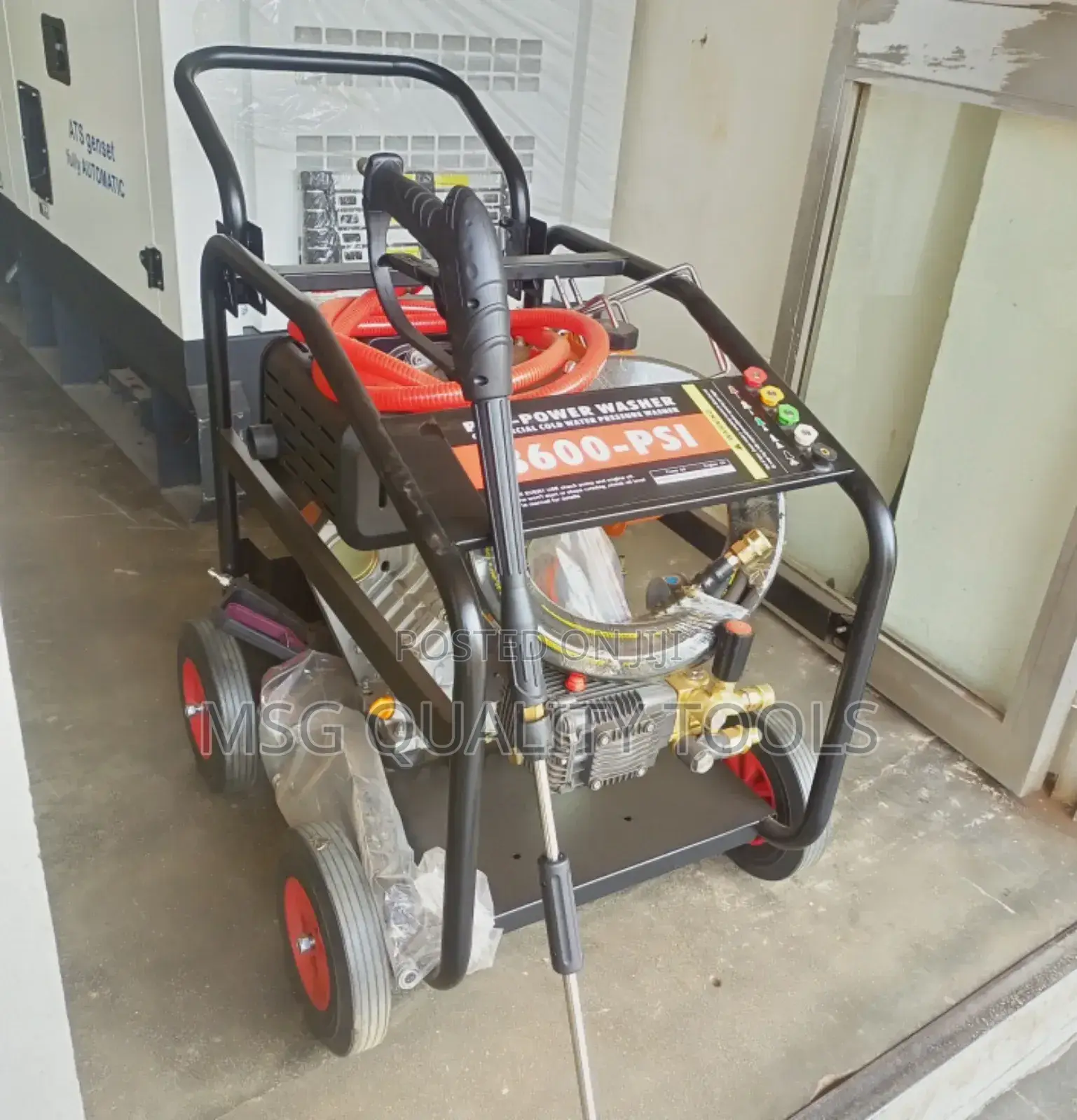 4 Wheel Diesel Jet Washer