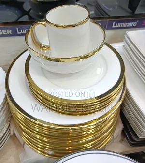 The Elegant 24 Pieces of Ceramic Dinner Set