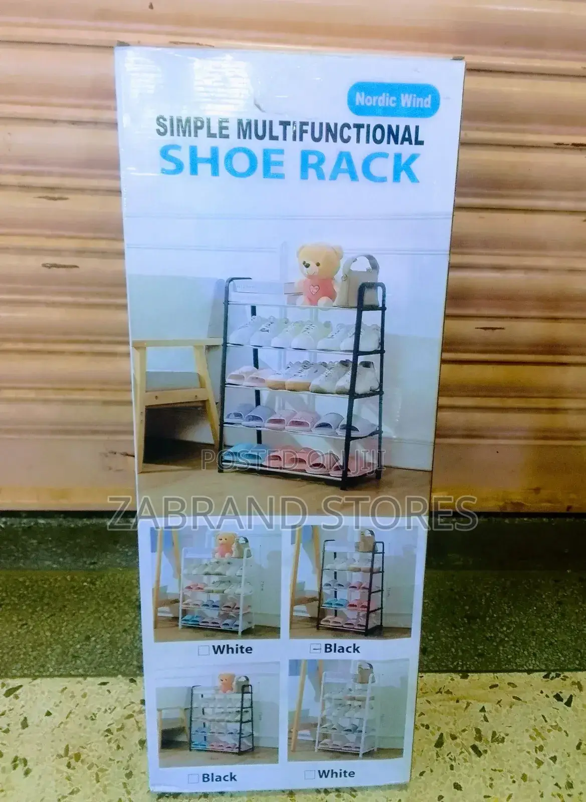 Multifunctional Shoe Rack