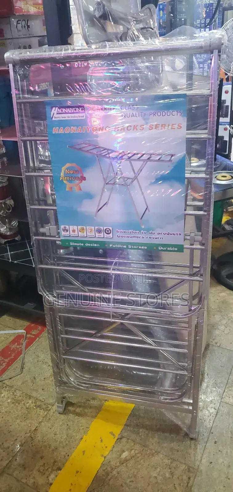 Metallic Drying Rack Which Is Foldable. / Cloth Dryers.