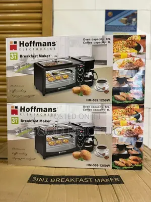 Hoffman 3in1 Breakfast Maker 1250W