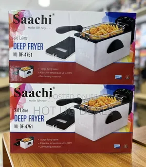 3l Saachi Original Deep Fryer - Silver