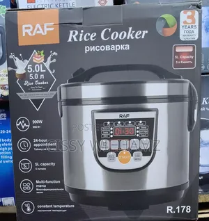 RAF 5liter Digital Rice Cooker Multifunctional Rice Cooker