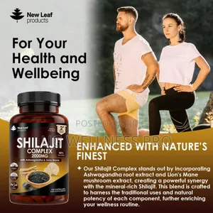 Shilajit Complex With Ashwagandha and Lion's Mane 2 Months