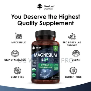 Magnesium Complex Glycinate, Citrate, Malate, Oxide 2 Months