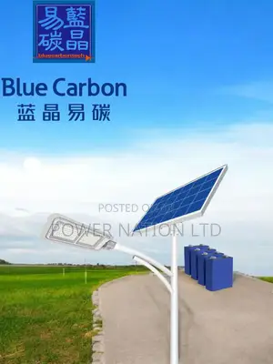 600w Blue Sky Blue Carbon Solar Street Light Brandest