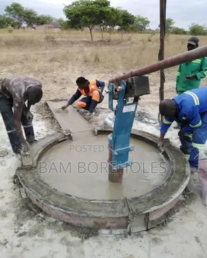 Electric Powered Borehole Installation