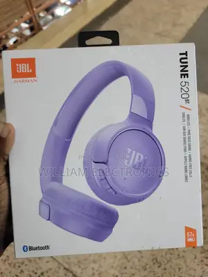 JBL Tune 520T Wireless on-Ear Headphones With Pure Basssound