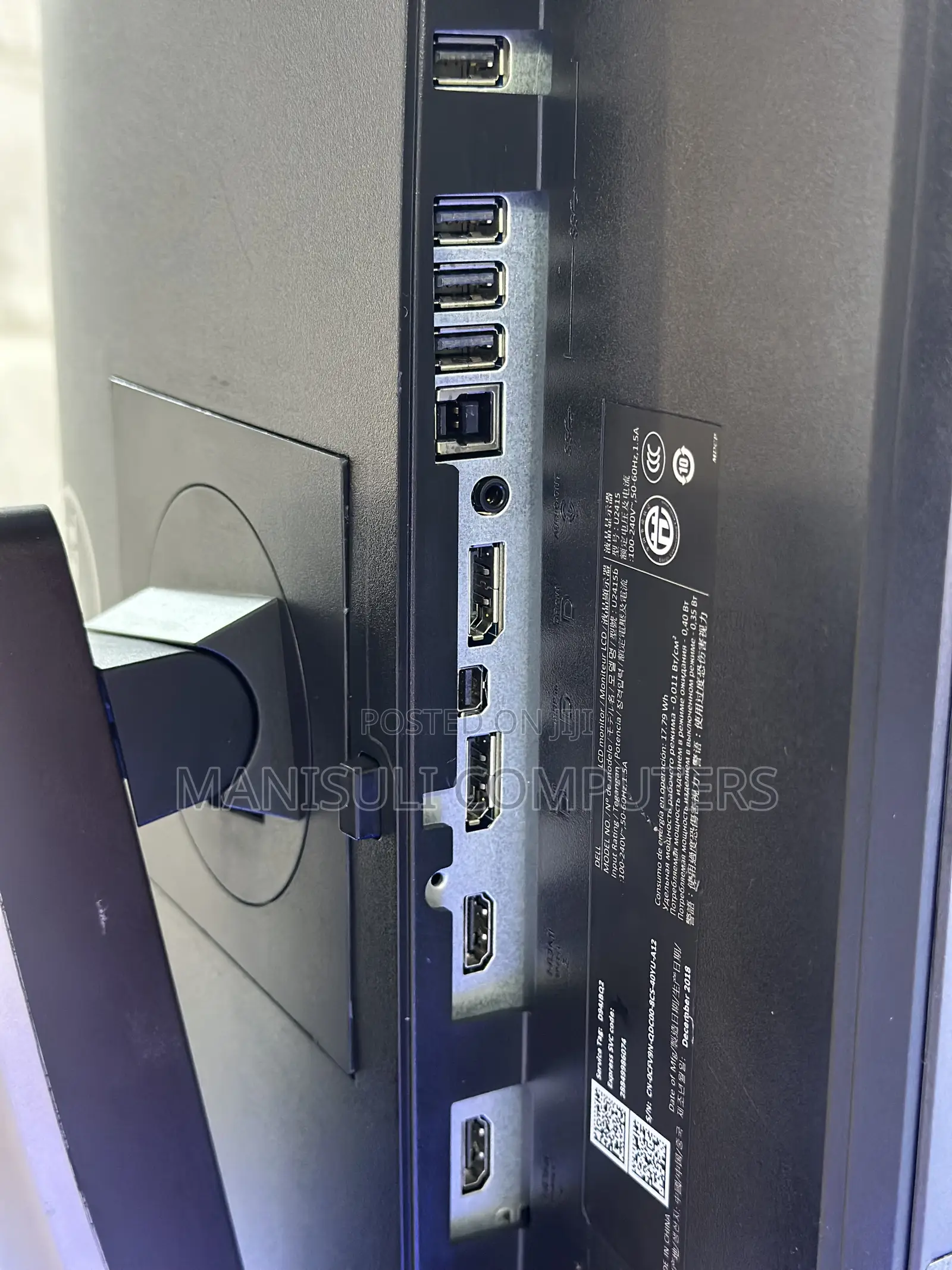 Monitor Dell 23.9 Ips Inch Screen