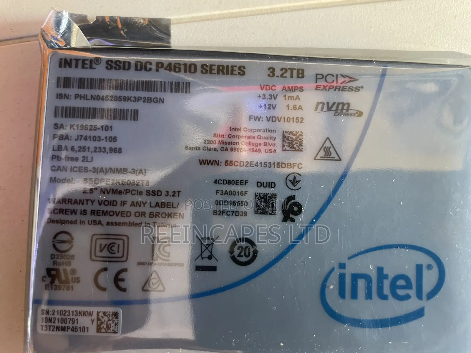 3.2tb SSD Server Drive