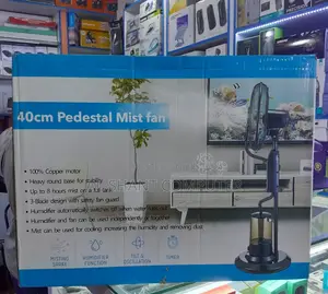 Mist Fan/Pedestal 40cm Mist Fan