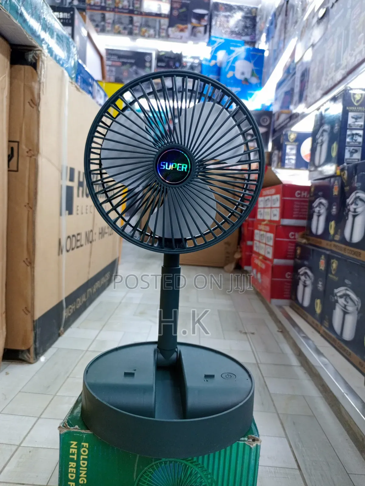 Mini Super Pin Folding Fan