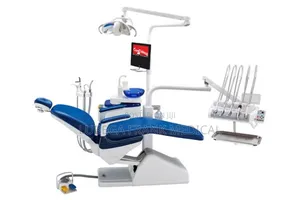 Dental Chair With a Compressor and a Doctor Stool