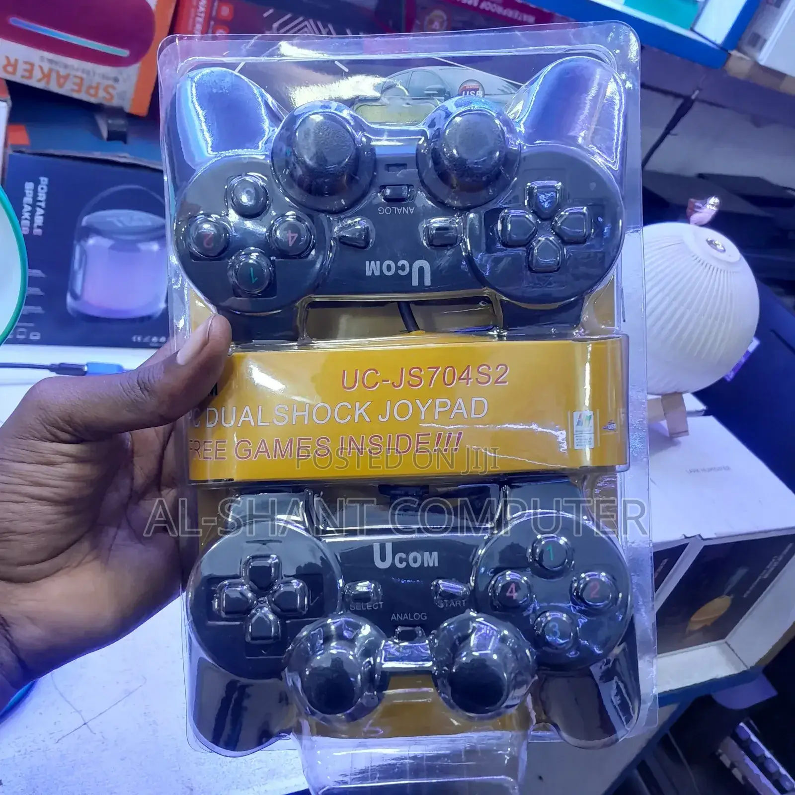 Game Pads/Ucom Double Dualshock Pc Controllers