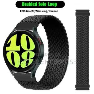 Braided Solo Loop Strap for Samsung Galaxy Watch 22mm
