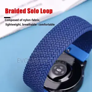 Braided Solo Loop Strap for Samsung Galaxy Watch 22mm