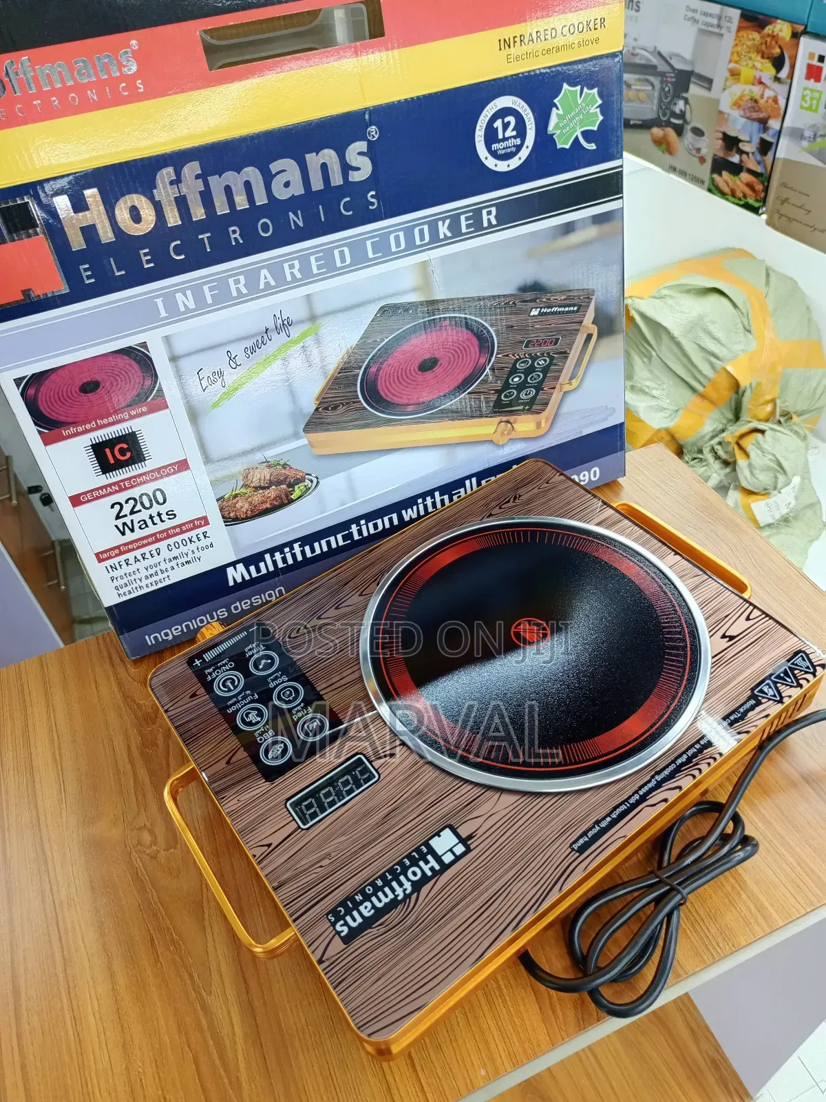 Hoffmans HM-8095 Infrared Cooker