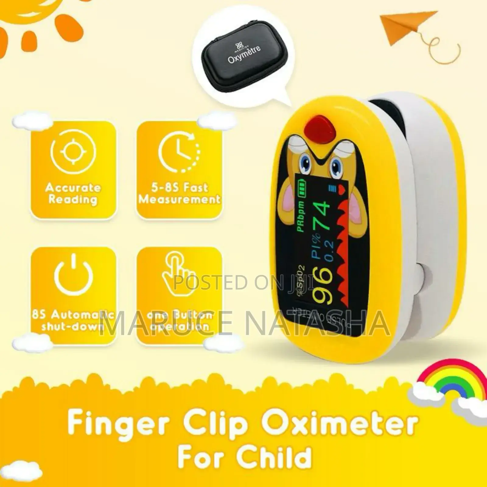 Rechargeable Pulse Oximeter