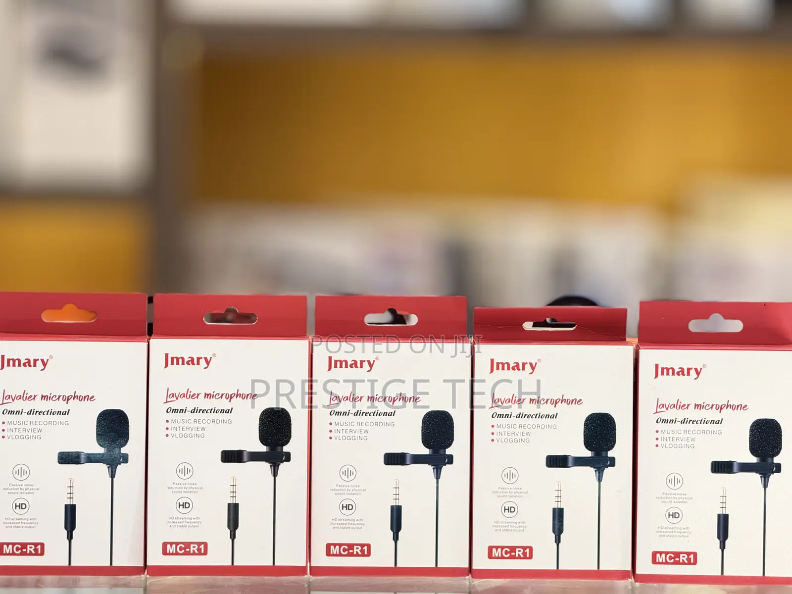 Jmary Lavalier Microphone Aux