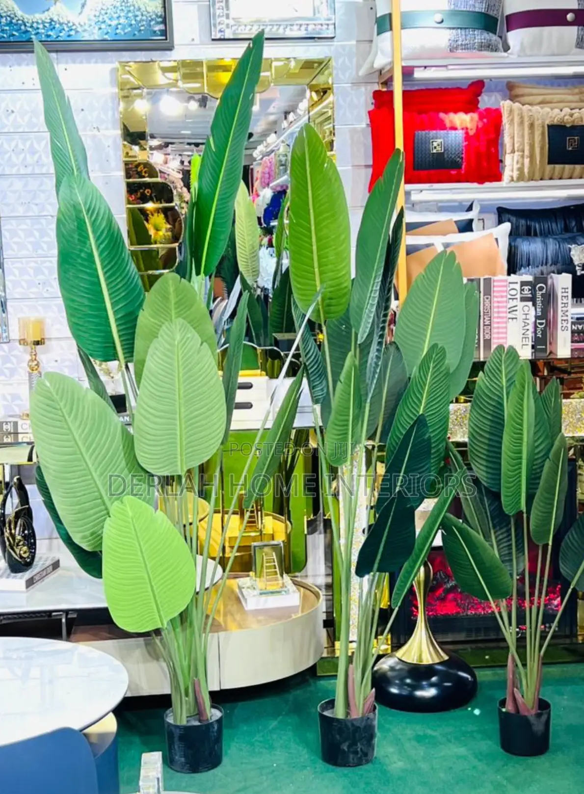 Banana Artificial Plants