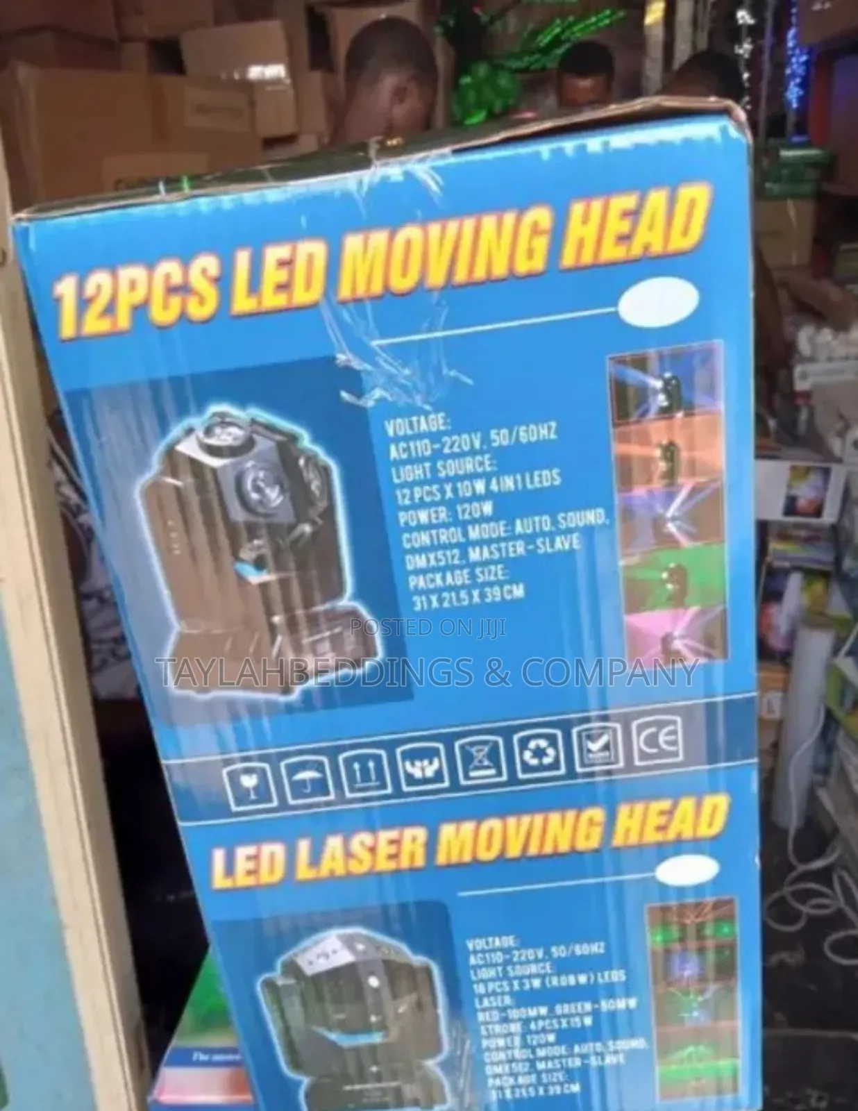 Led 12 PCS Led Moving Head Light