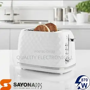 Sayona 2 Slice Pop Up Toaster 4459