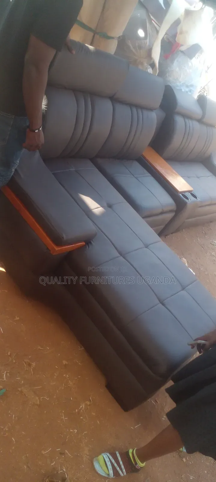 Luxurious Brand New L Shaped Couch